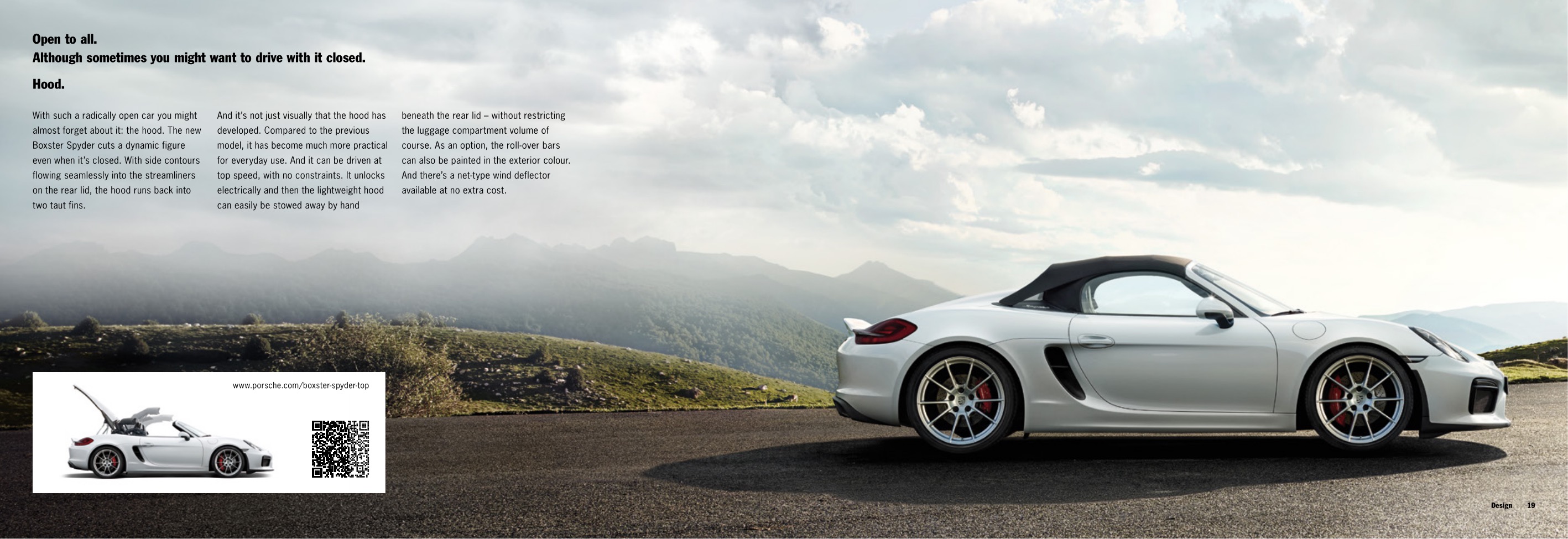 2015 Porsche Boxster Spyder Brochure Page 8